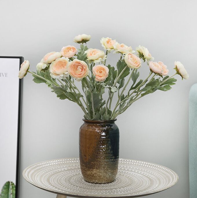 Hoa mao lương giả, hoa decor trang trí nhà cửa, hoa giả